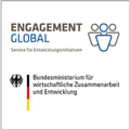 Logo von Engagement Global und vom Bundesministerium für wirtschaftliche Zusammenarbeit und Entwicklung