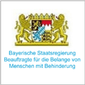 Logo von der Bayerischen Staatsregierung | Behindertenbeauftragte