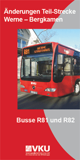 VKU | Faltblatt 'Busse R81 und R82' in leichter Sprache [PDF]