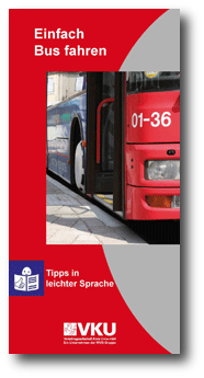 VKU | Faltblatt 'Einfach Bus fahren' in leichter Sprache