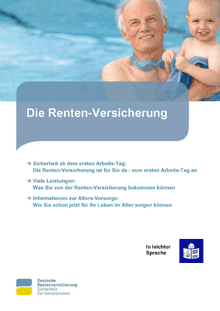 Deutscher Rentenversicherung Bund | Imagebroschüre in leichter Sprache [PDF]