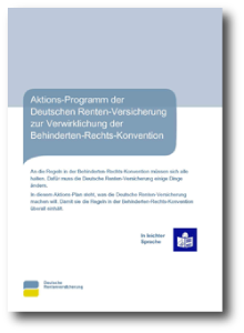 Deutsche Rentenversicherung | Aktionsprogramm zur UN-Behindertenrechtskonvention in leichter Sprache