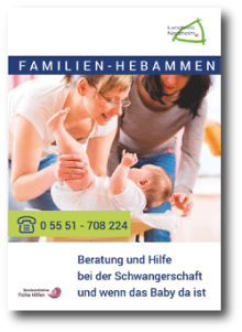 Landkreis Northeim | Faltblatt Familienhebammen in leichter Sprache