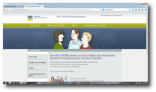 Deutsche Rentenversicherung | Internet-Seite in leichter Sprache