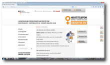 Internet-Seite www.hilfetelefon.de in leichter Sprache